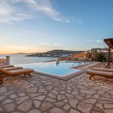 Malou - 4 Bdrm Sea & Sunset View - Mg Villas * Mykonos Town