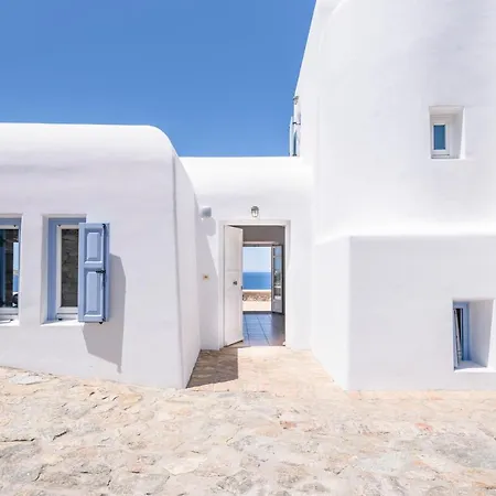 Malou - 4 Bdrm Sea & Sunset View - Mg Villas ヴィラ Mykonos Town
