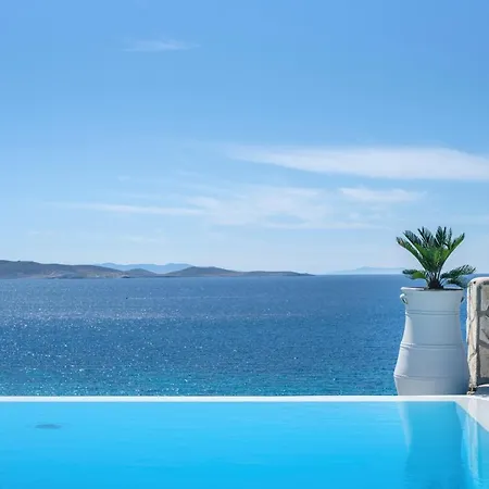 Villa Malou - 4 Bdrm Sea & Sunset View - Mg Villas Mykonos Town